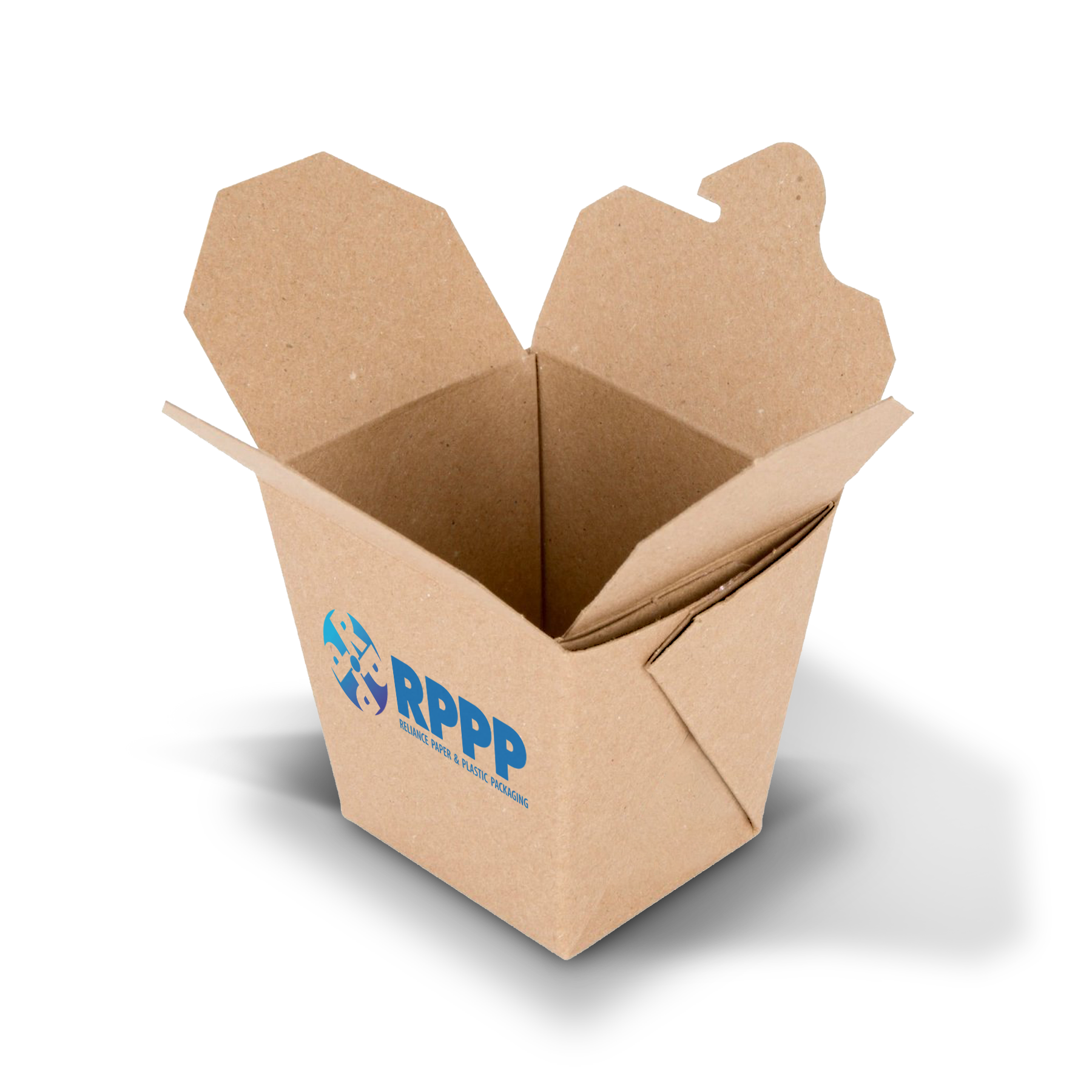 RPPP - KRAFT RIGID FOLDING RICE BOX - v1 CLEAR